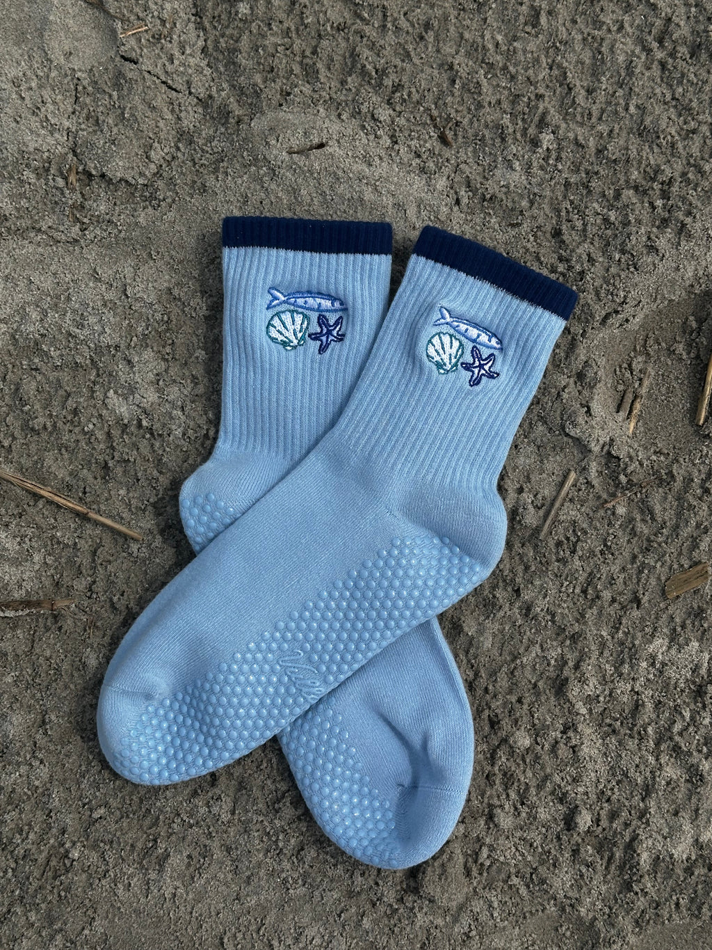 Coastal Muse Grip Sock