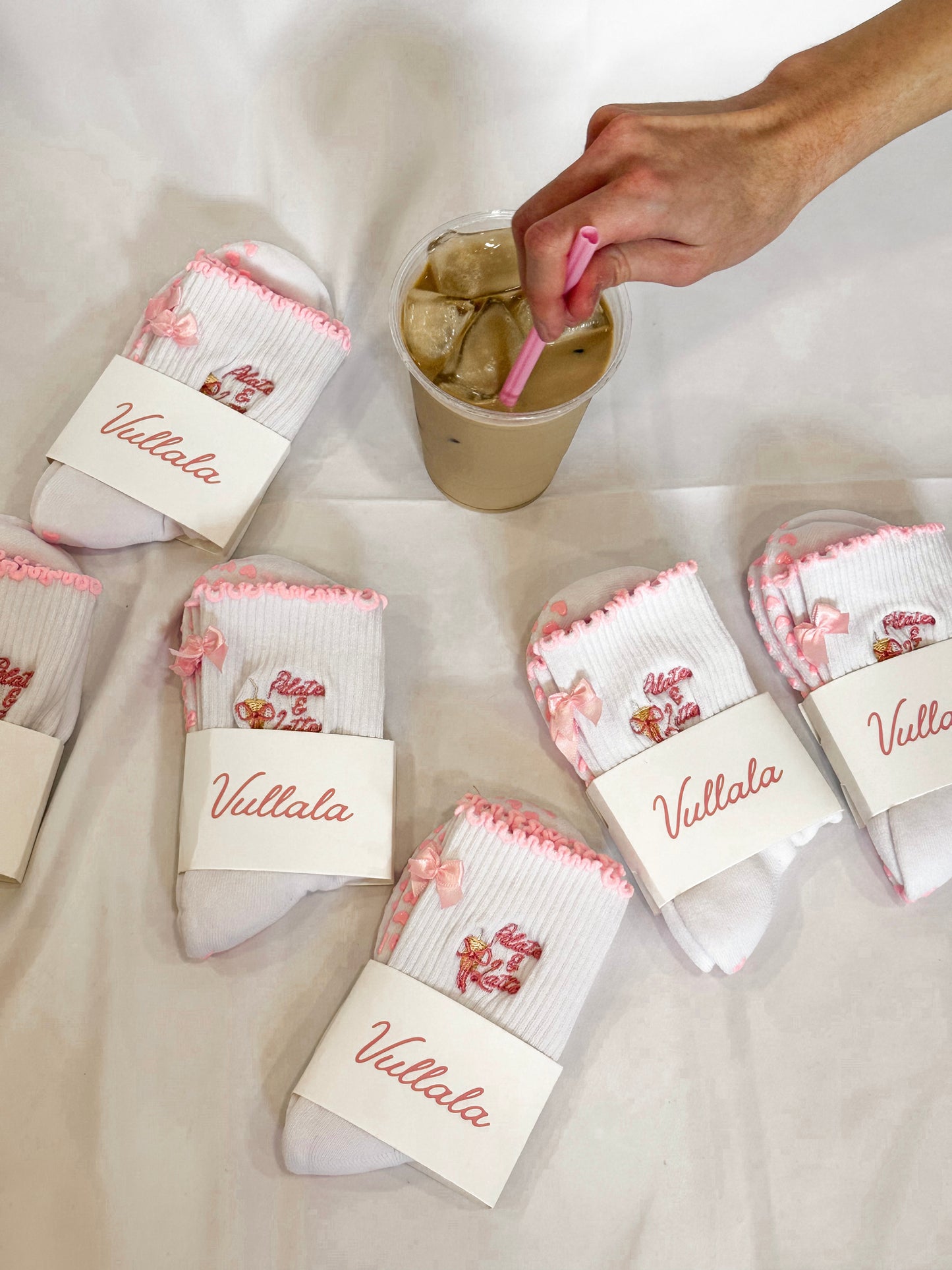 Pilates & Lattes Grip Sock