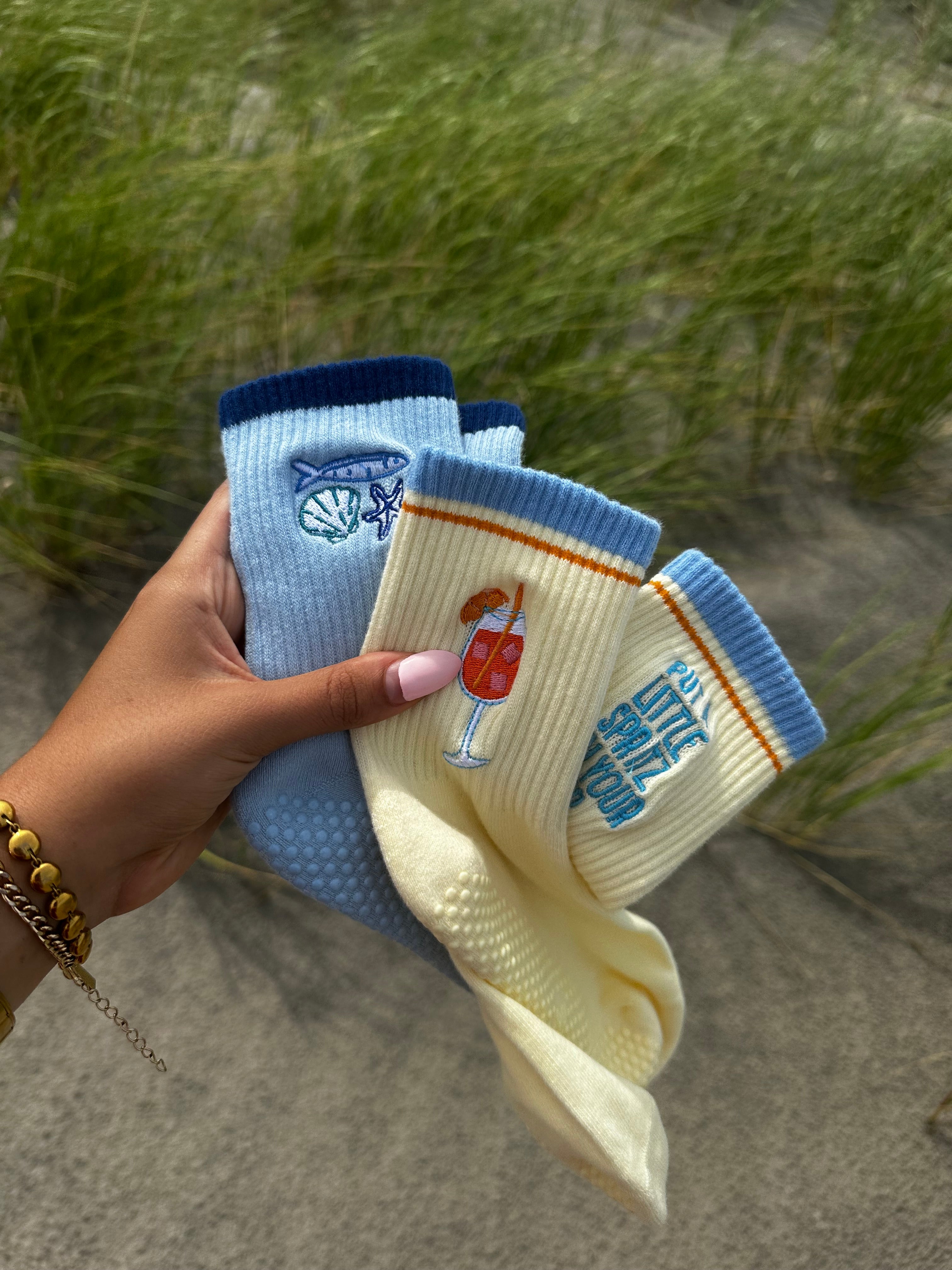 Spritz Society Grip Sock
