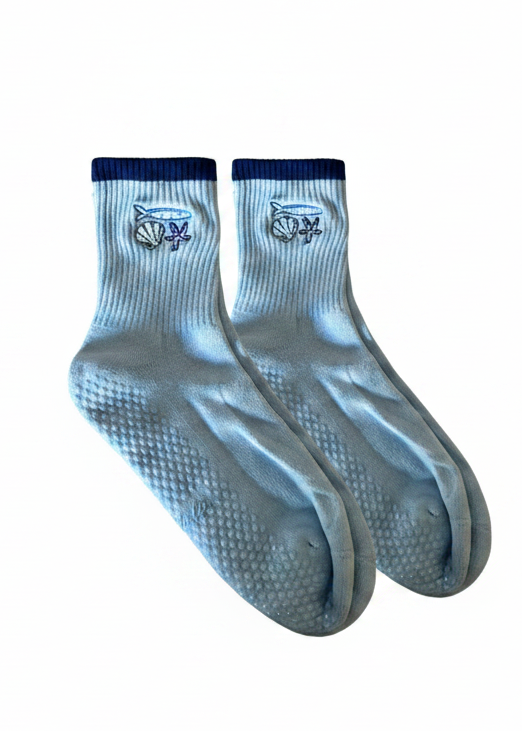 Coastal Muse Grip Sock