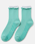 The Double Layered Grip Sock – Poolside