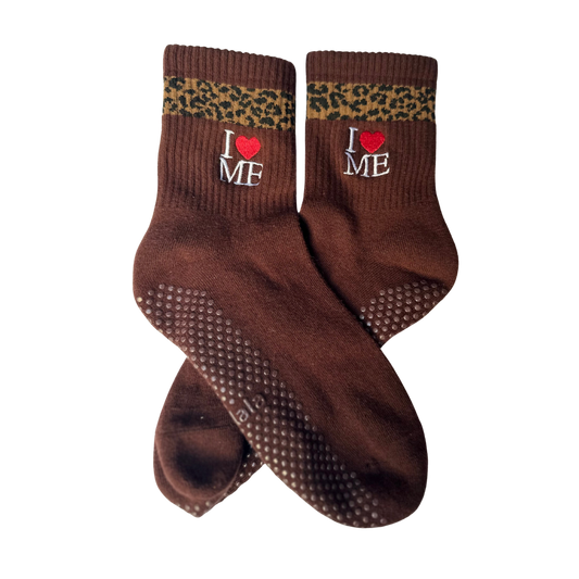 Love Me Wild Grip Sock