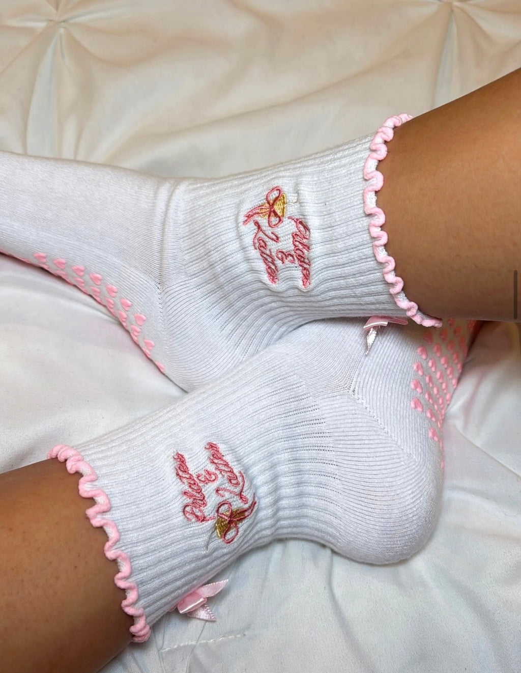 Pilates & Lattes Grip Sock
