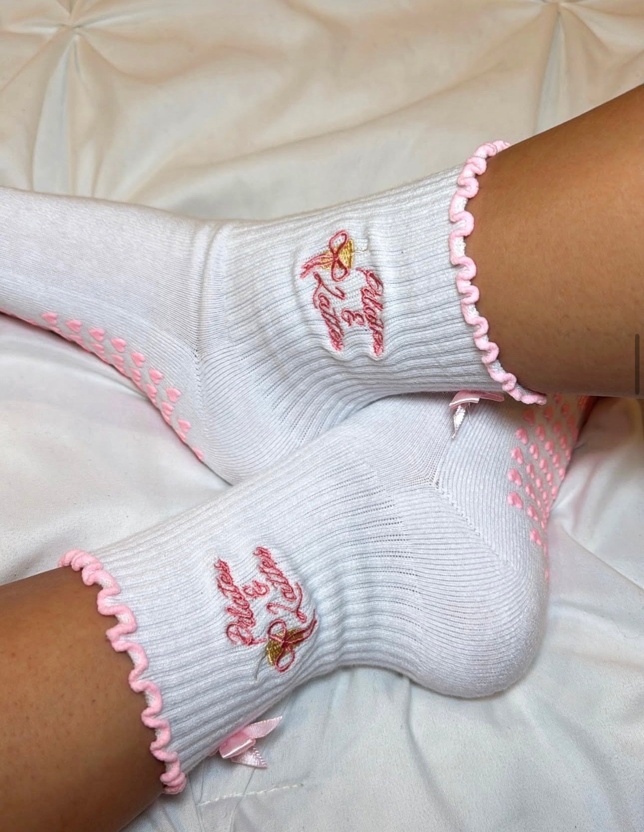 Pilates & Lattes Grip Sock